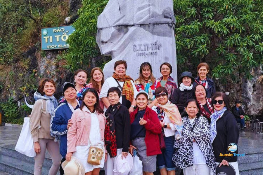 Titov island in Halong bay, Vietnam - Auasia Travel’s Testimonials